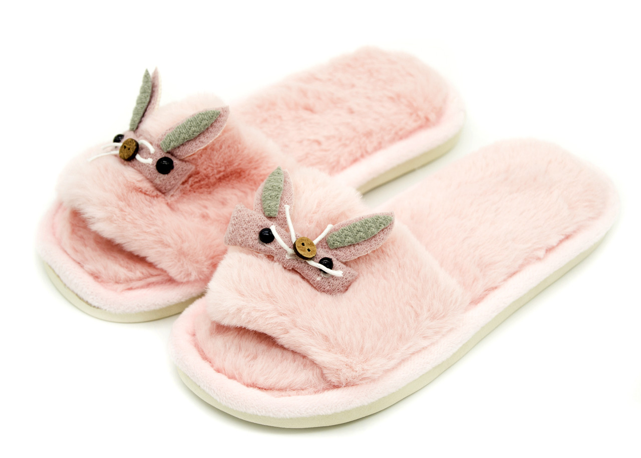 

Комнатные тапки No brend 32-33 (22 см) Светло-розовый (W11 l-pink 32-33 (22 см))