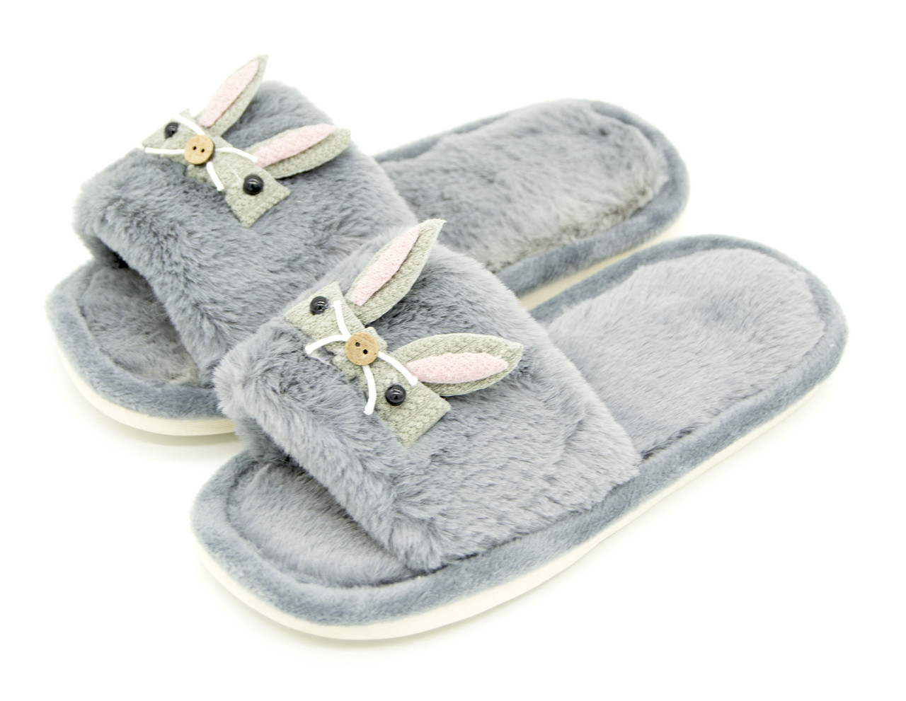 

Комнатные тапки No brend 32-33 (22 см) Серый (W11 grey 32-33 (22 см))