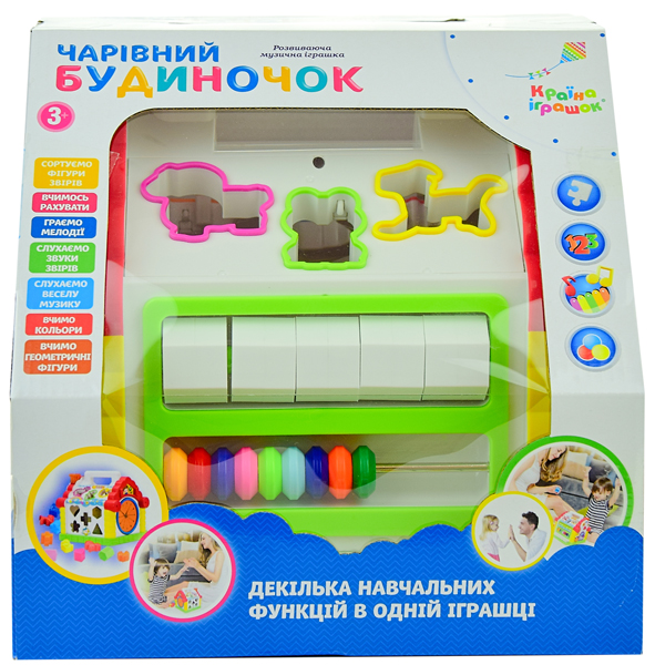 

Игрушка музыкальная развивающая Shantou Домик (KI-7047) (6966655050064)