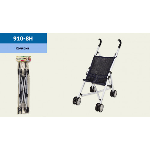 

Коляска тросточка металлическая с двойными колесами A-Toys (910-8H)