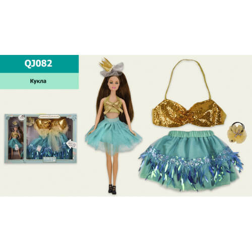 

Кукла «Emily» с яркой юбкой и лифом для девочки A-Toys (QJ082)