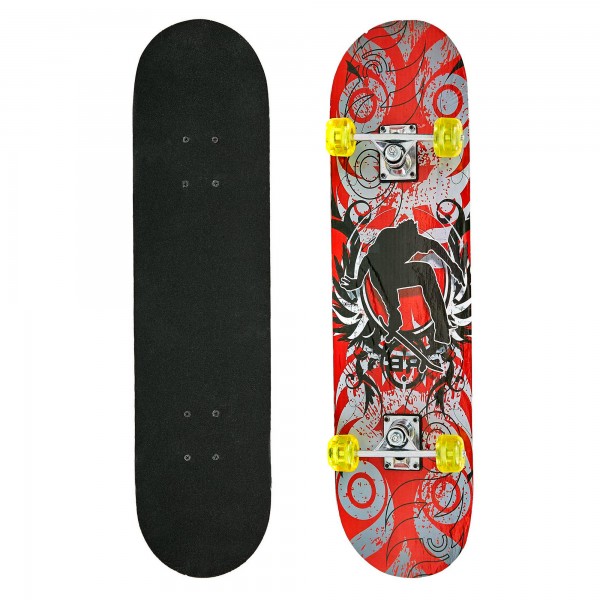 

Скейтборд в сборе (роликовая доска) HB161 Red (PS00544)