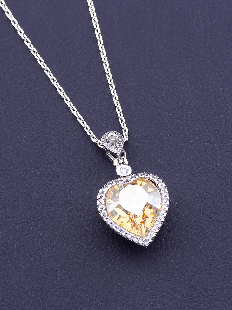 

Подвеска с камнями Сваровски Сердце Xuping 40 см. 087775