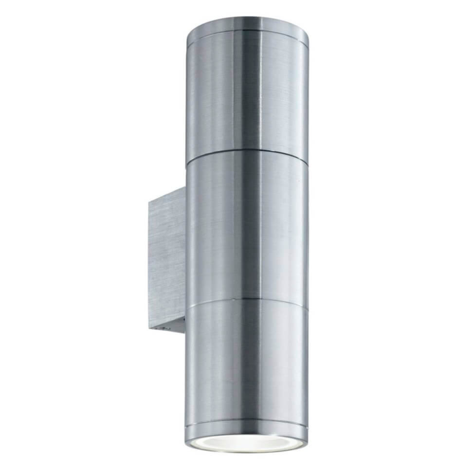 

Уличный настенный светильник Ideal Lux Gun AP2 Small Alluminio