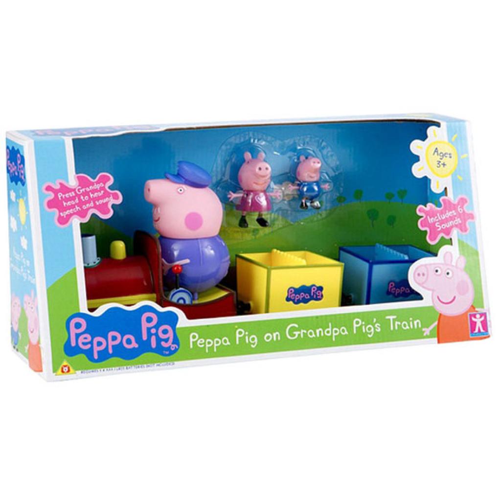 

Игровой набор PEPPA Паровозик дедушки Пеппы (20829)