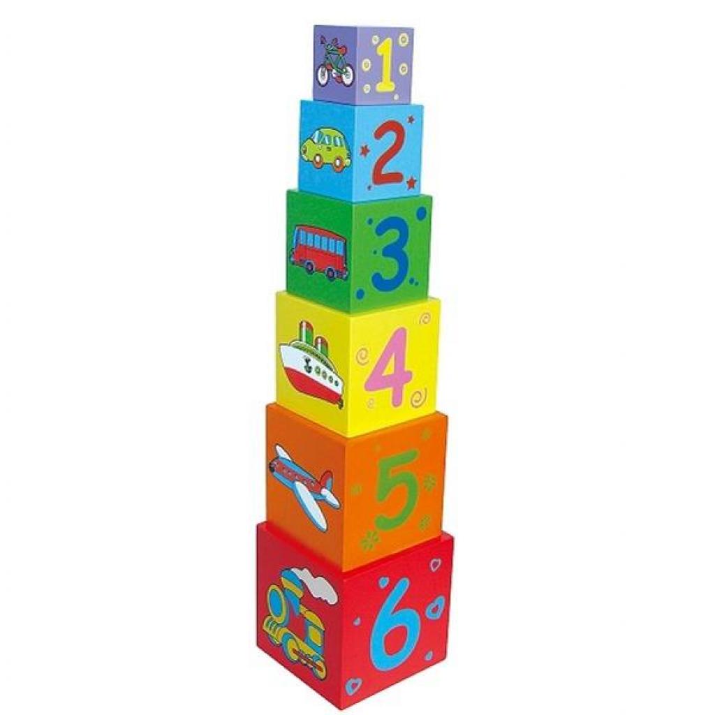 

Кубики Viga Toys Пирамидка (59461)