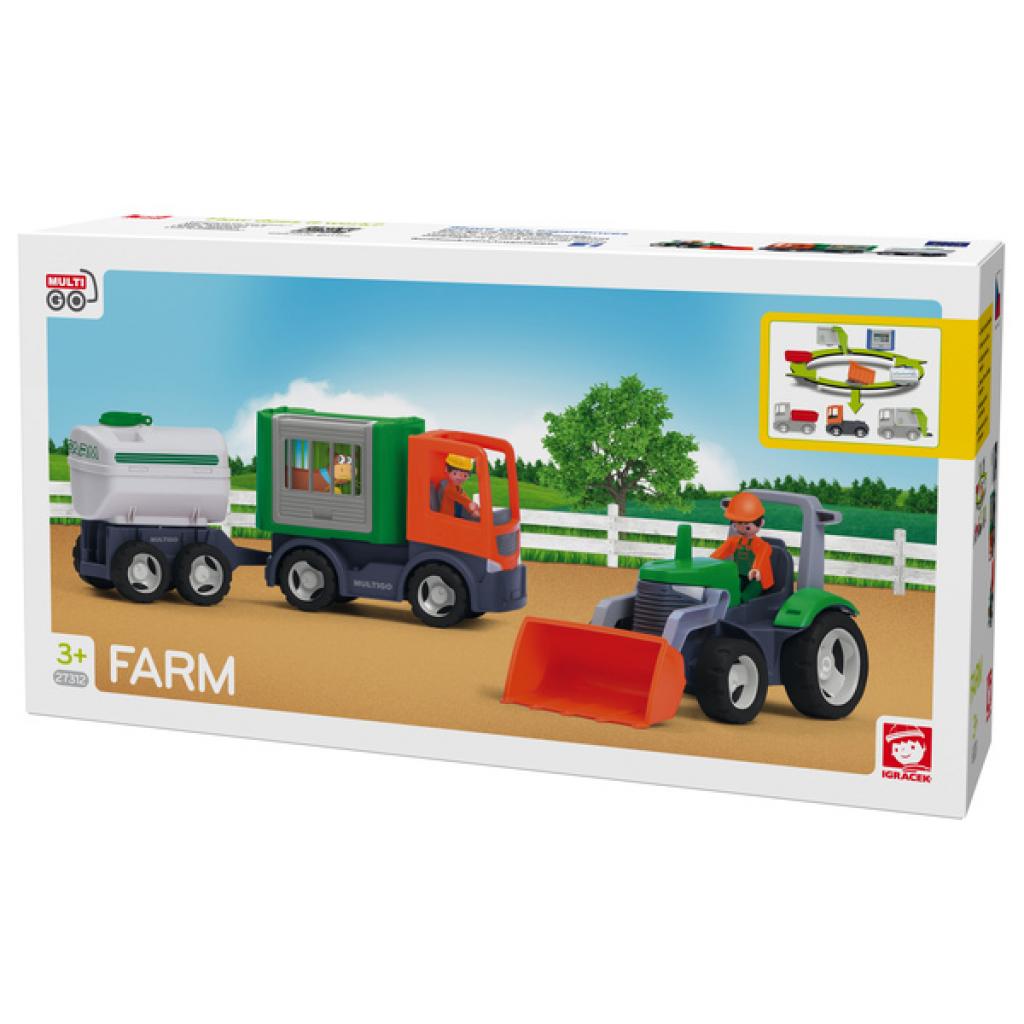 

Спецтехника MULTIGO FARM BIG SET Набор фермер (27312)