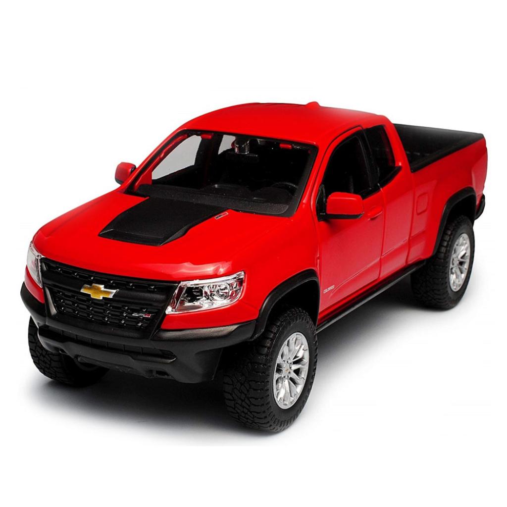 

Машина Maisto 2017 Chevrolet Colorado ZR2 красный (1:27) (31517 red)