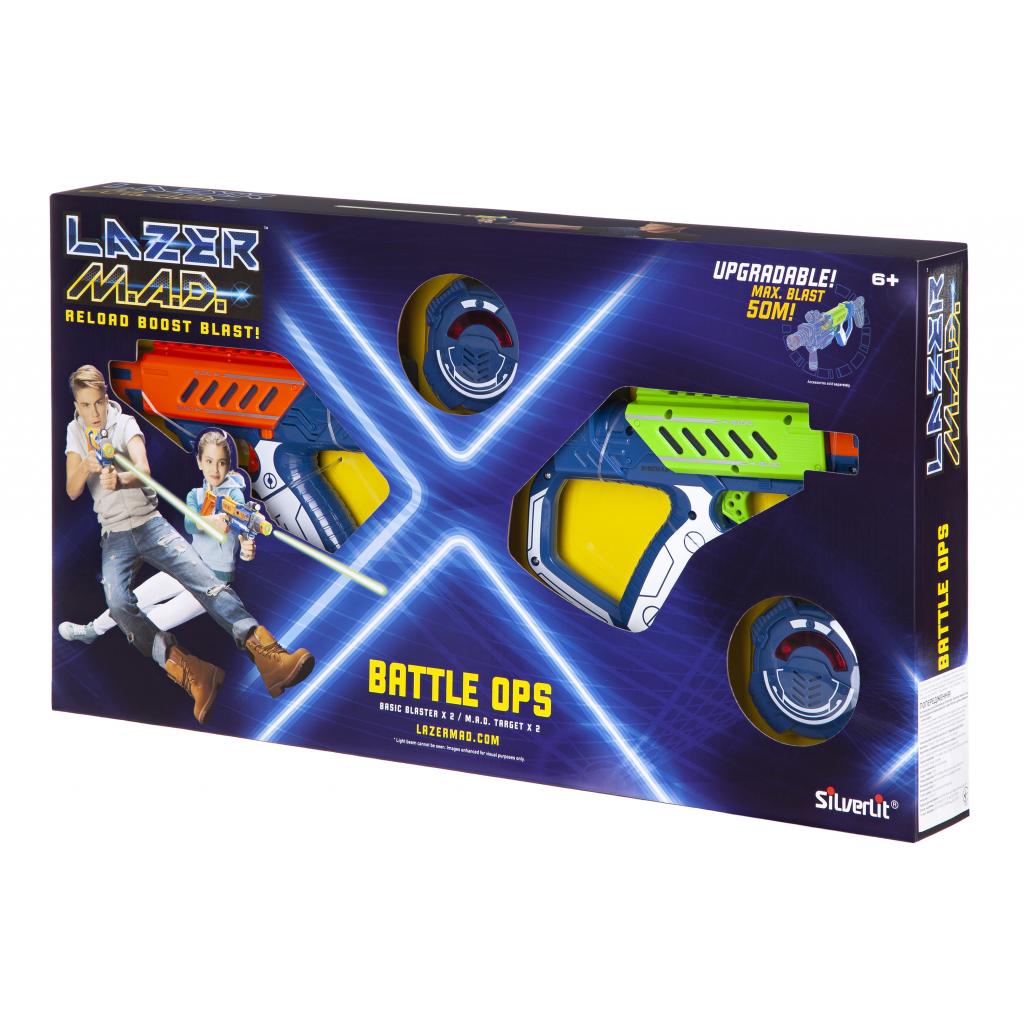 

Игрушечное оружие Silverlit Lazer M.A.D. Двойной набор (2 бластера, 2 мишени) (LM-86845)