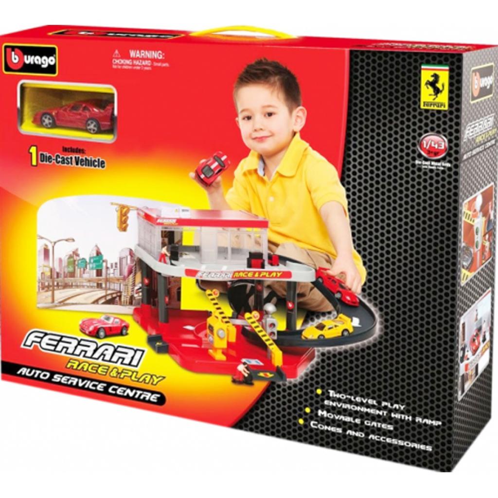 

Игровой набор Bburago Гараж Ferrari 2 уровня 1:43 (18-31231)