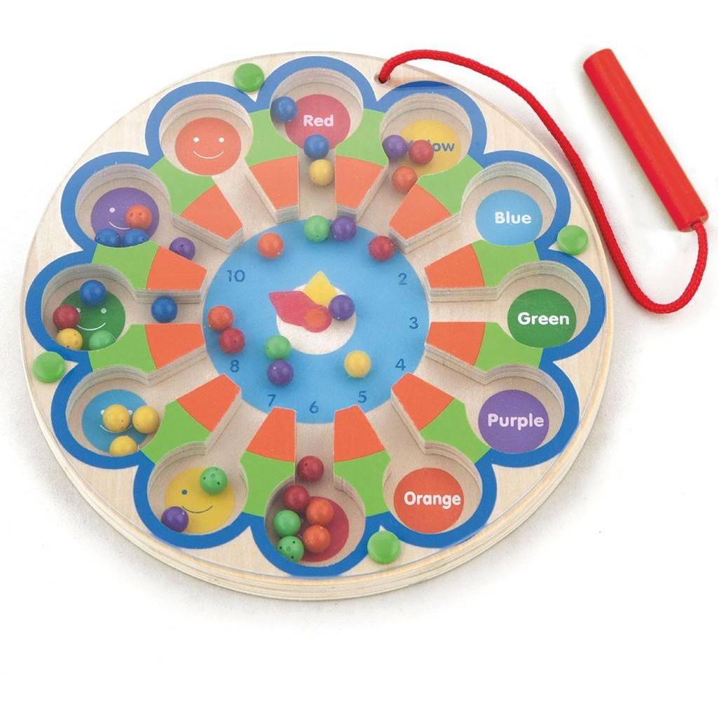 

Развивающая игрушка Viga Toys Магнитный лабиринт Часы (59980)