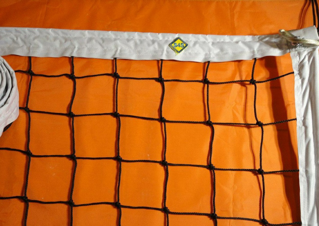 

Сетка для классического волейбола Эксклюзив с тросом черно-белая (006028-2)