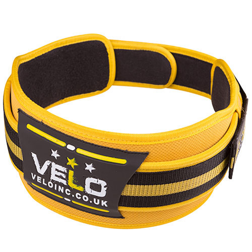 

Пояс для тяжелой атлетики VELO Polyfoam 4 желто-черный