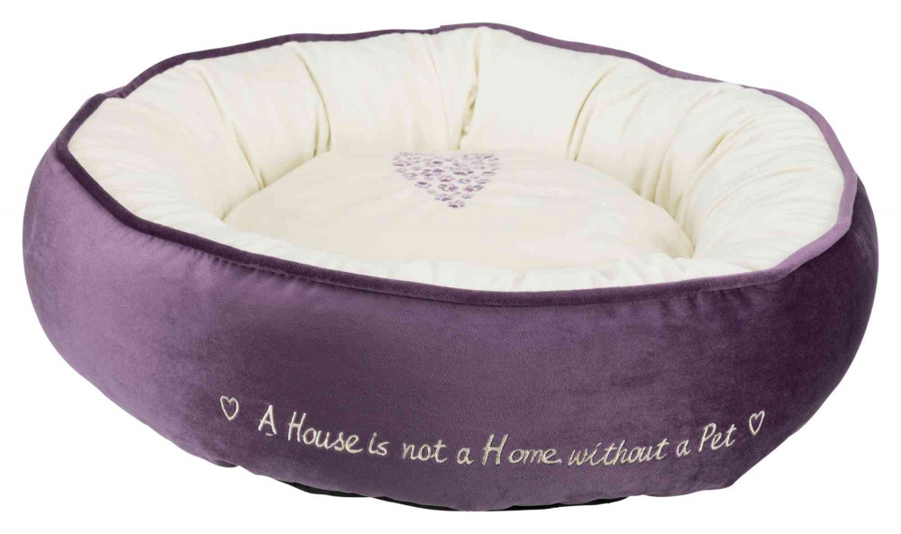 

Лежак мягкое место Pet's Home Trixie 50см фиолетовый с кремовым (TX-37488)