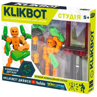 

Игровой набор Stikbot для анимационного творчества Klikbot S1 Студия зеленый (TST2600G)