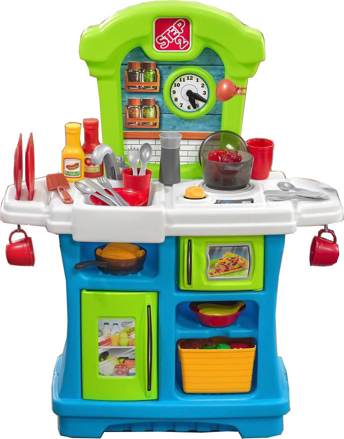 

Детская кухня Step 2 Little Cooks 86.4 х 66 х 27.94 см (733538869091)