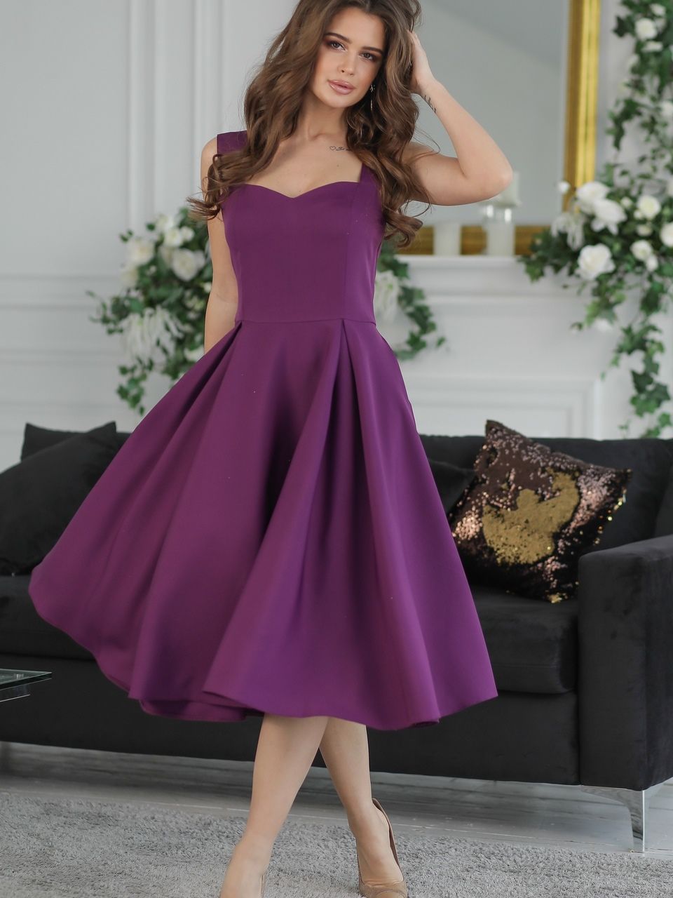 Акція на Платье New Fashion 360 44 Сиреневое (2000000468440) від Rozetka UA
