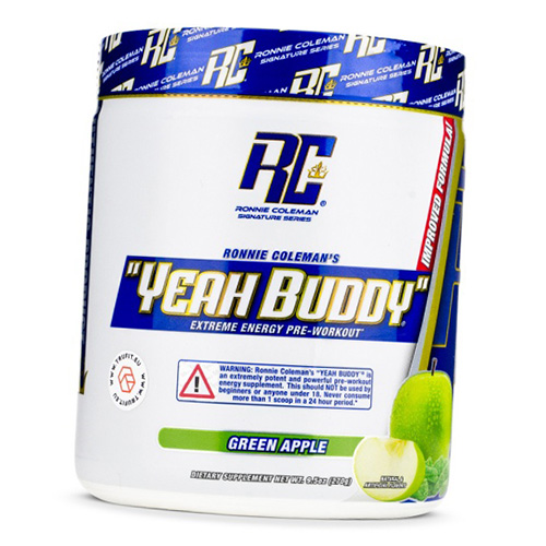 

Предтренировочный комплекс Ronnie Coleman Yeah Buddy 30 порц. 240 грамм яблоко (334692-4)