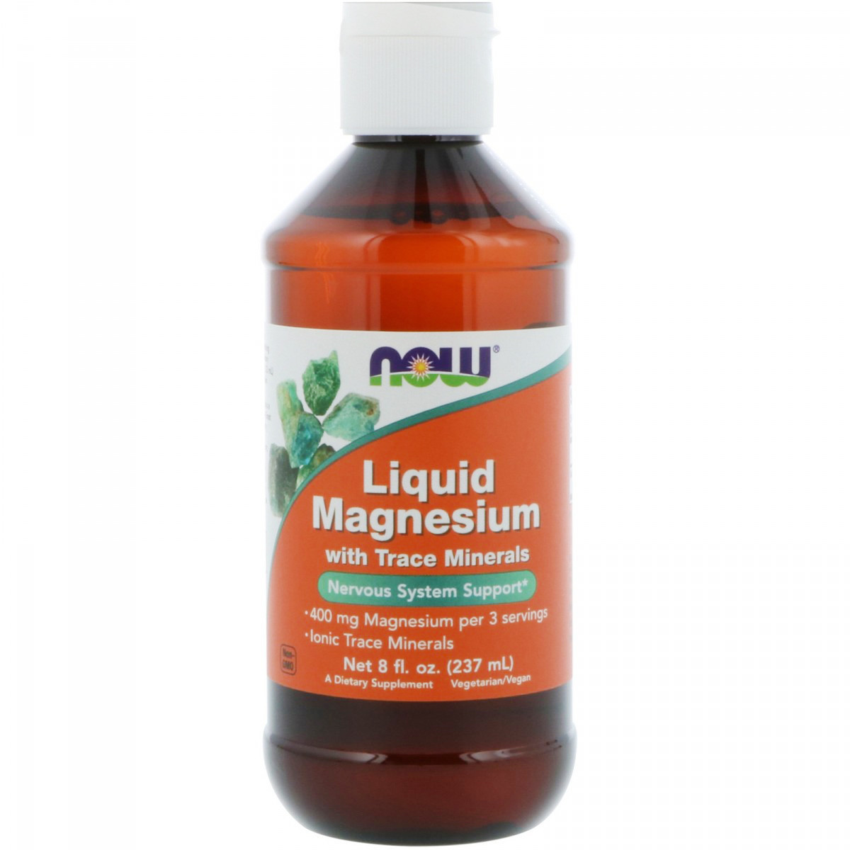 

Магний Now Foods Liquid Magnesium 8 жидких унций 237 мл Без вкуса (334536)