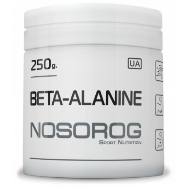 

Предтренировочный комплекс Nosorog Nutrition Beta Alanine 250 грамм Без вкуса (334398)