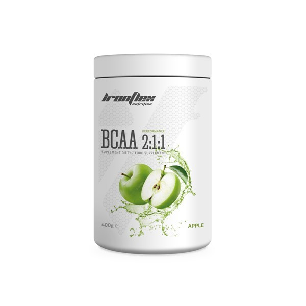 

BCAA аминокислоты IronFlex BCAA 2:1:1 400 грамм Зеленое яблоко (335534-5)