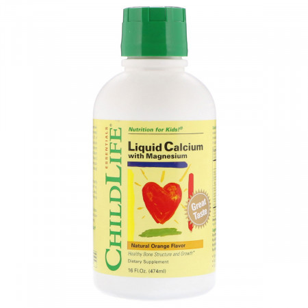 

Жидкий Кальций и Магний для Детей ChildLife Liquid Calcium with Magnesium 474 мл Апельсин (334685)