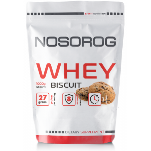 

Протеин Nosorog Nutrition Whey 1000 грамм Бисквит (334402-5)