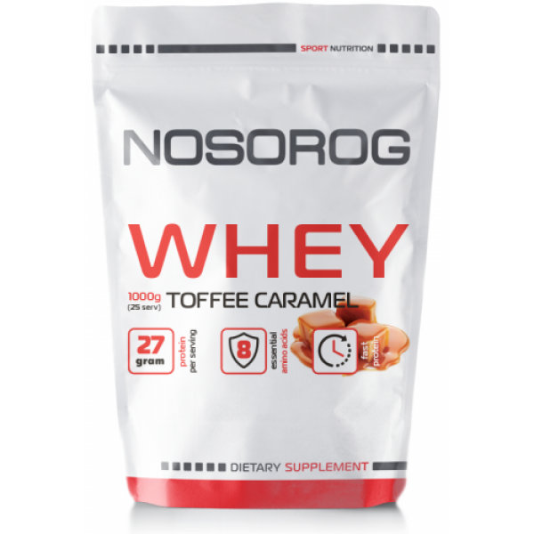 

Протеин Nosorog Nutrition Whey 1000 грамм Карамель - Тоффи (334402-7)