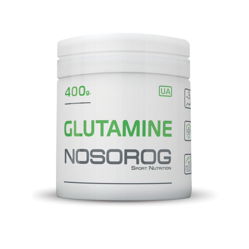 

Аминокислоты Nosorog Nutrition Glutamine 400 грамм Без вкуса (334394)
