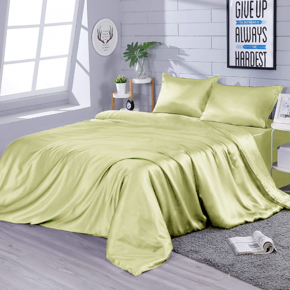 

Комплект постельного белья Zastelli Искусственный шелк Ivory 145x210 см