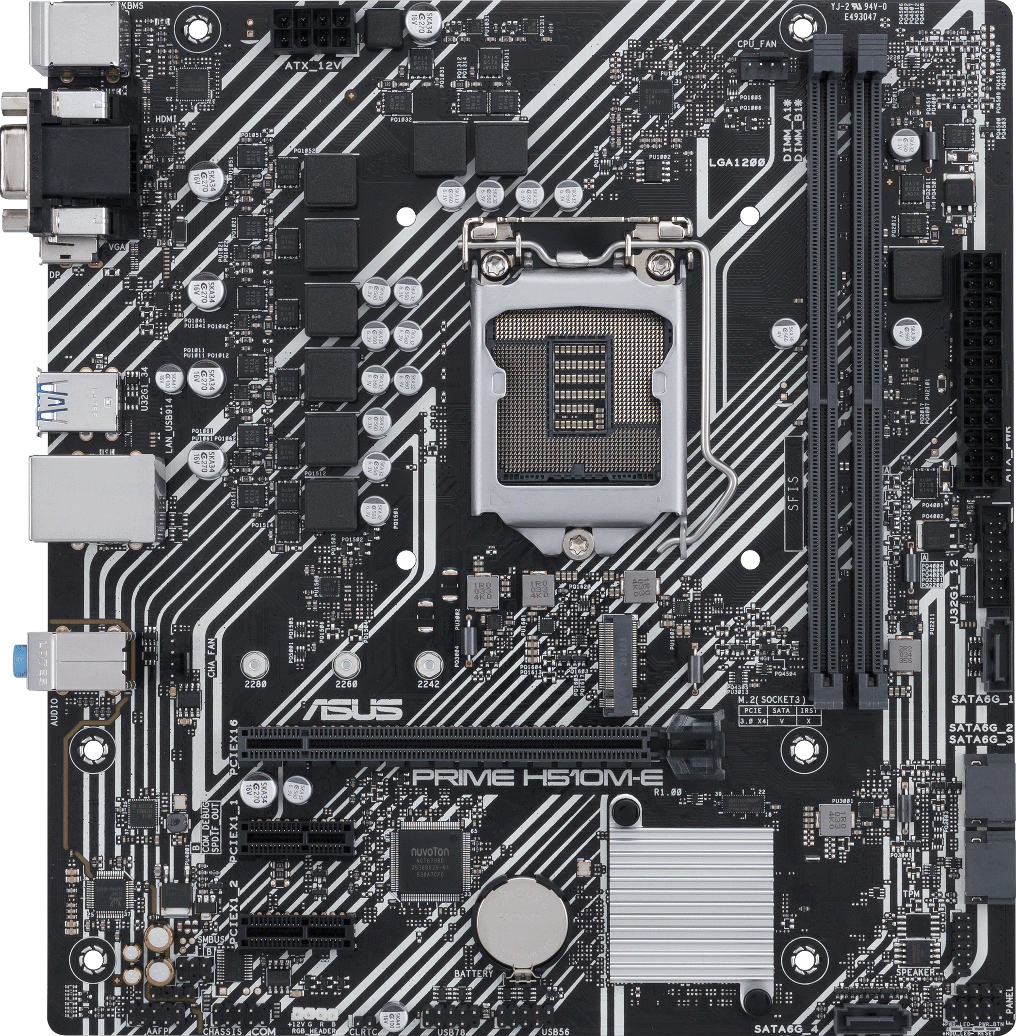 Акция на Материнская плата Asus Prime H510M-E (s1200, Intel H510, PCI-Ex16) от Rozetka UA