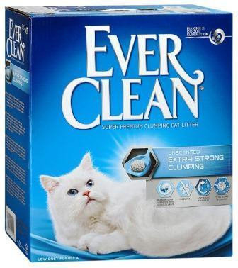 

Ever Clean Минеральный наполнитель для котов Екстра Сила без аромата - 6л