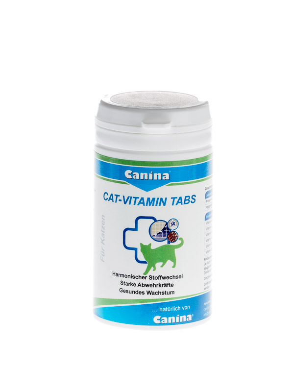 

Витаминно-минеральный комплекс для кошек Canina Cat-Vitamin Tabs 100шт. (50 г)