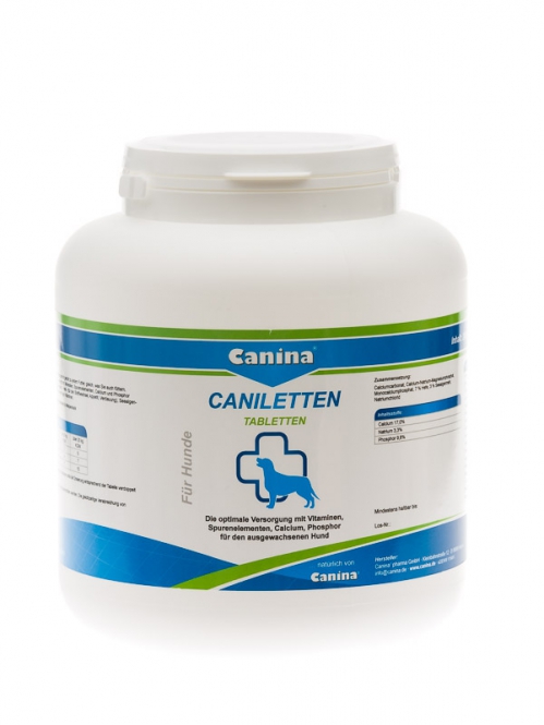 

Кальцийсодержащий комплекс Canina Caniletten для взрослых собак 1000 шт. (2000 г)