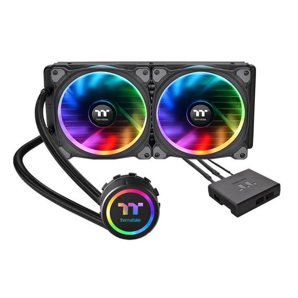 

Кулер для процессора ThermalTake Floe Riing RGB 280 TT Premium Edition (CL-W167-PL14SW-A)