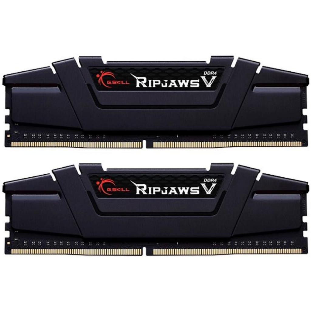 

Модуль памяти для компьютера DDR4 16GB (2x8GB) 4000 MHz RipjawsV Black G.Skill (F4-4000C15D-16GVK)