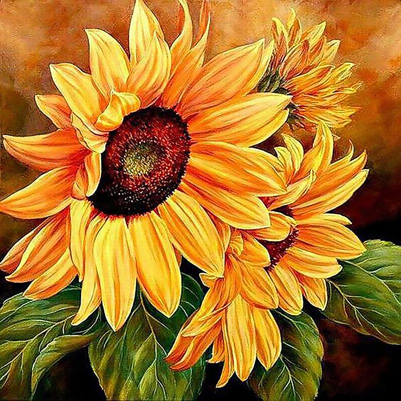 

Набор алмазной вышивки "Цветы солнца"