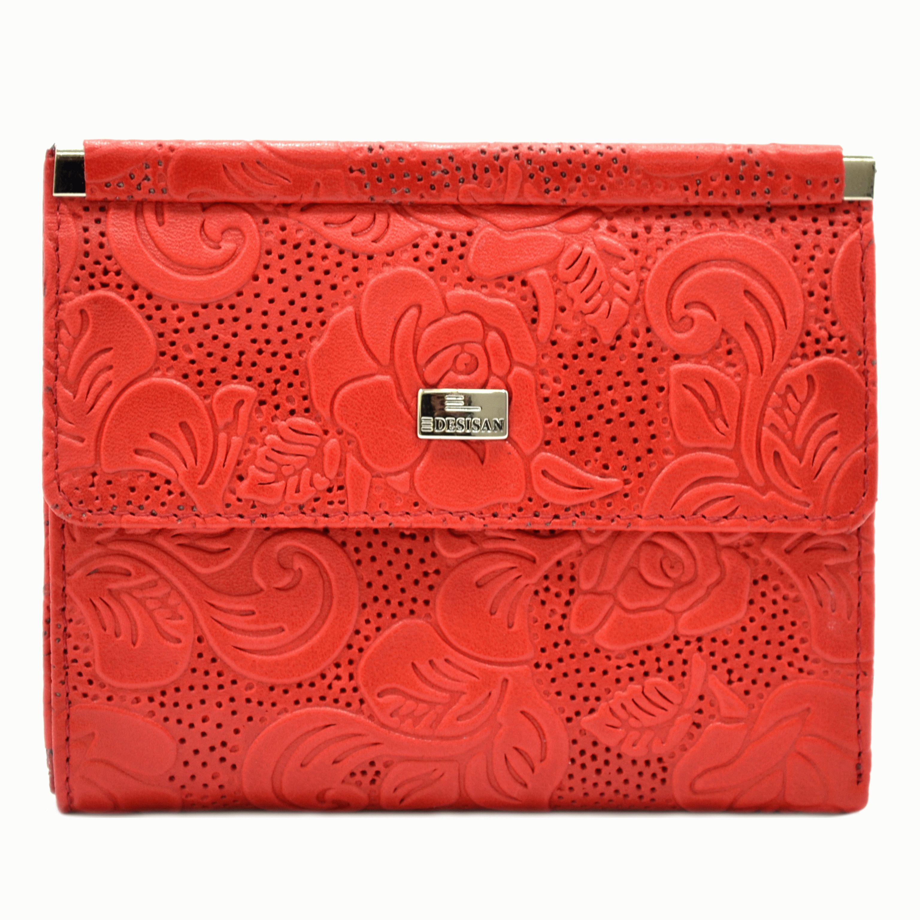 

Кошелёк Desisan 105-424red кожаный Красный