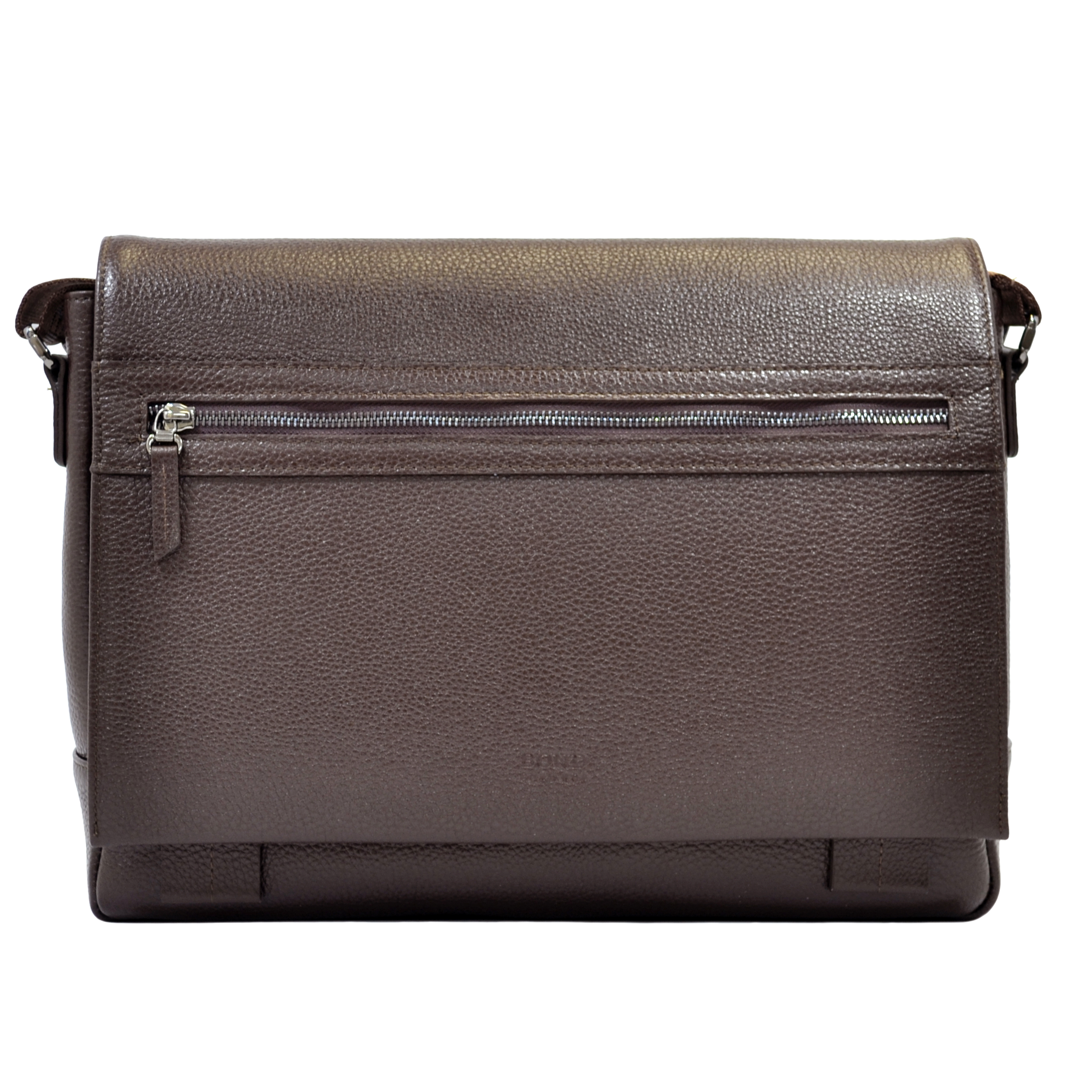 

Сумка BOND 1108-286brown кожаная Коричневый