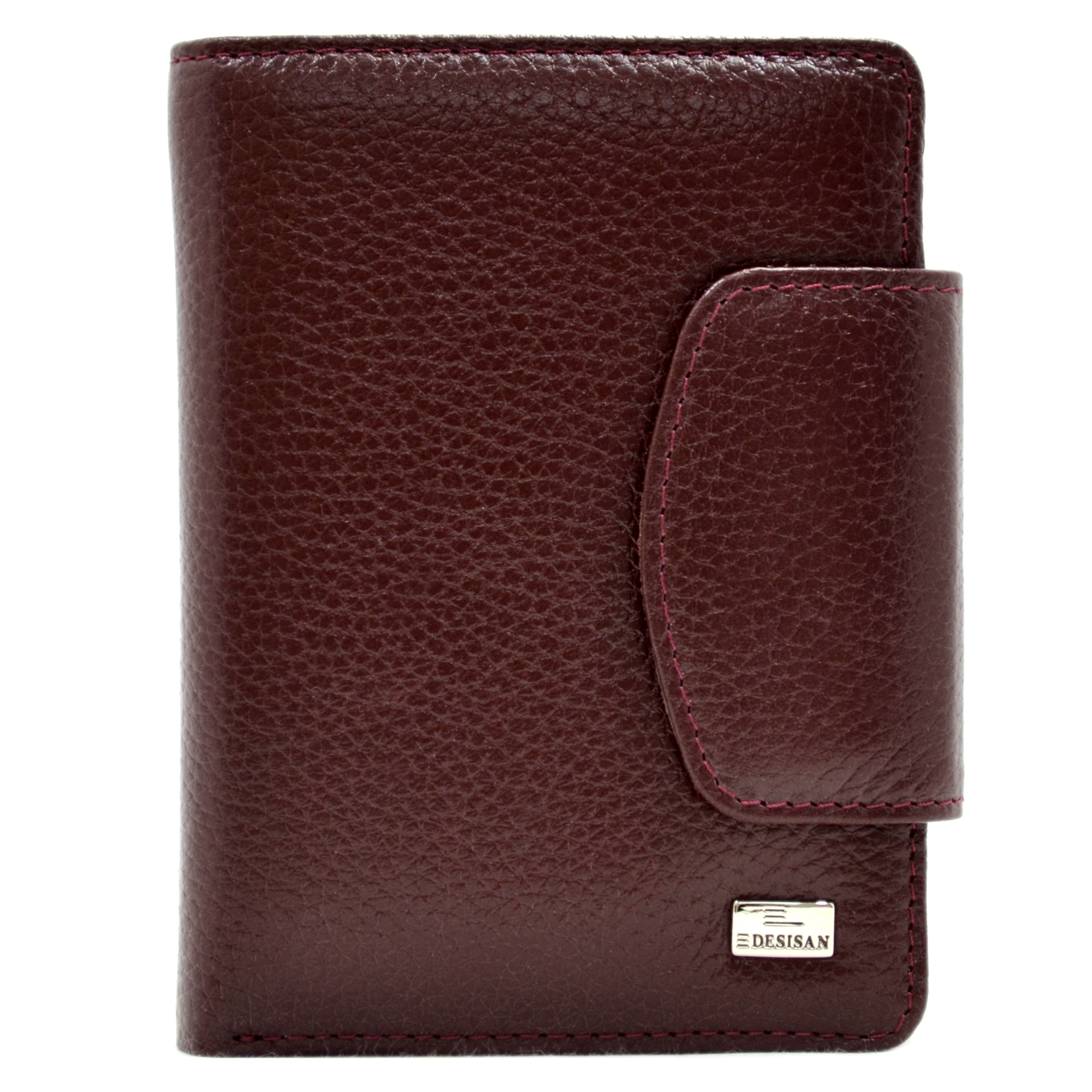 

Кошелёк Desisan 086-339bordo кожаный Бордовый