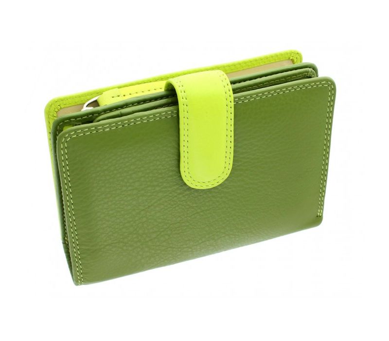 

Кошелёк Visconti RB51 LIME M кожаный Зеленый