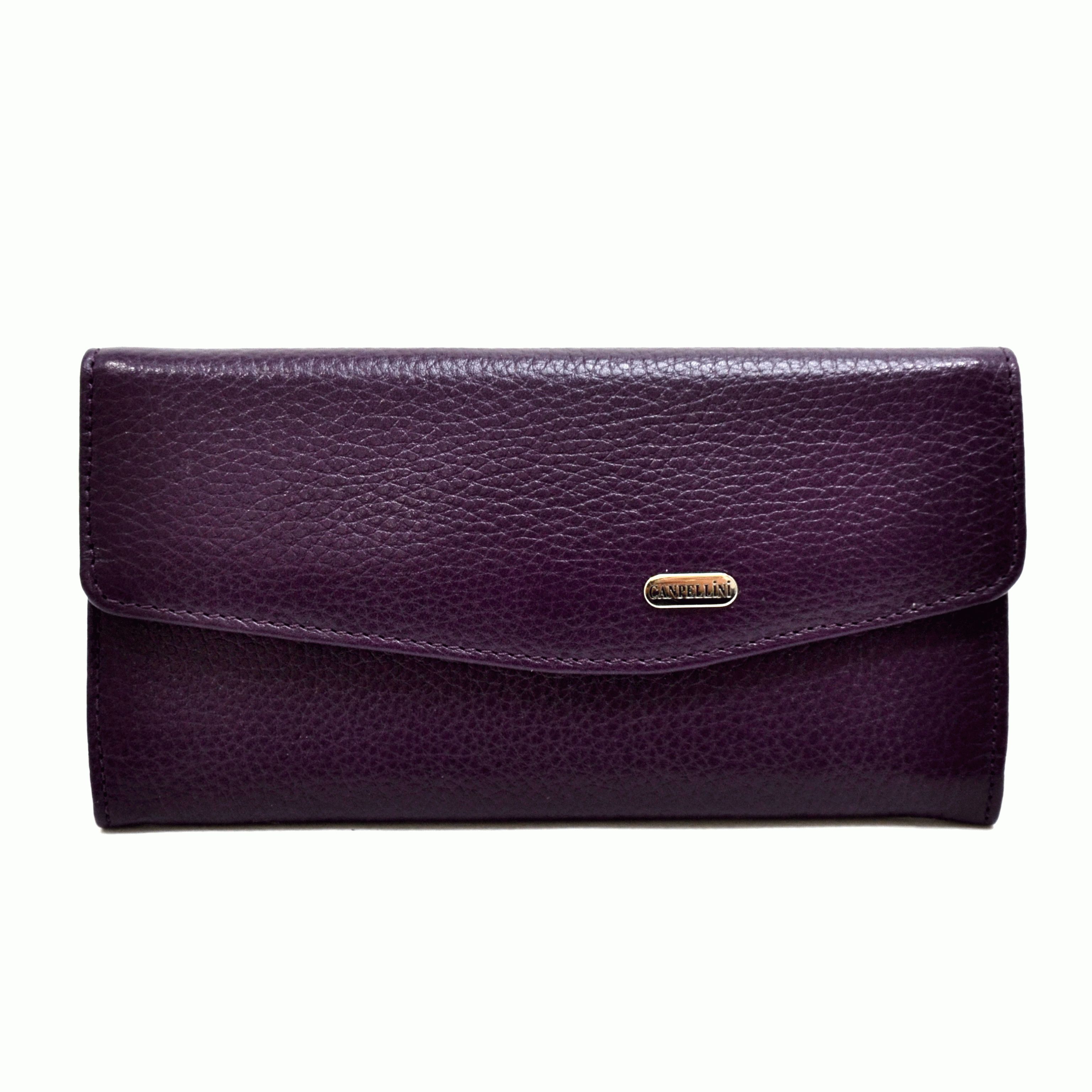 

Кошелёк Canpellini 2029-95 кожаный Фиолетовый