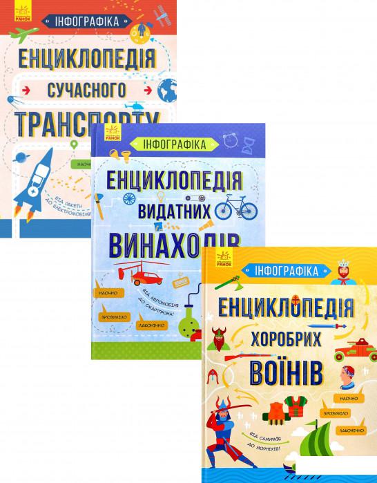 

Інфографіка (комплект із 3 книг) (1201198)