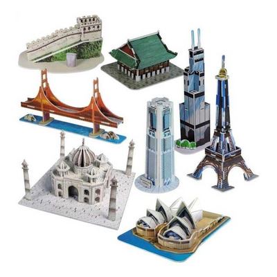 

Трехмерная головоломка-конструктор CubicFun Архитектура мира (C058h) (10-494104)