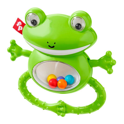 

Погремушка-прорезыватель Fisher price Тропические друзья Лягушонок (GGF02/GGF03) (10-547005)