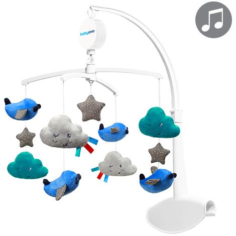 

Музыкальный мобиль на кроватку BabyOno Planes (627)
