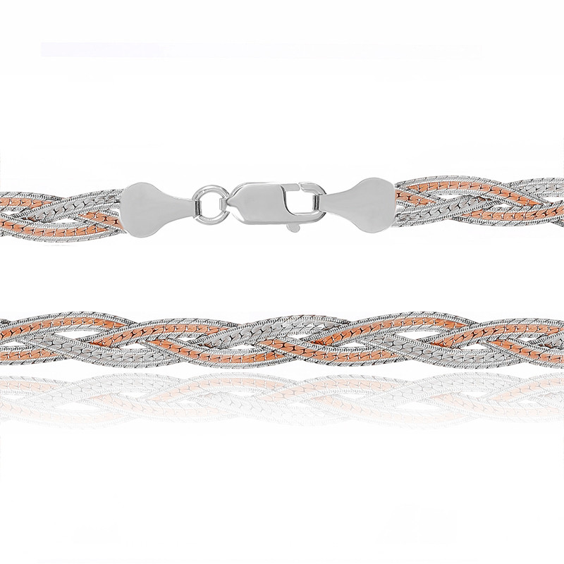 

Серебряная цепочка Сильвекс 925 50 см (109А 4/50)