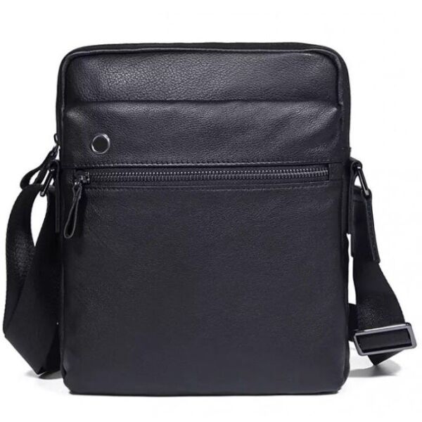 

Мужская кожаная сумка TIDING BAG 8716A Черный