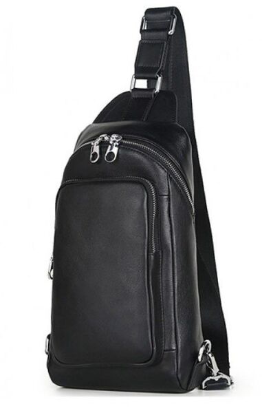 

Мужской кожаный рюкзак TIDING BAG b3-2015-10a Черный