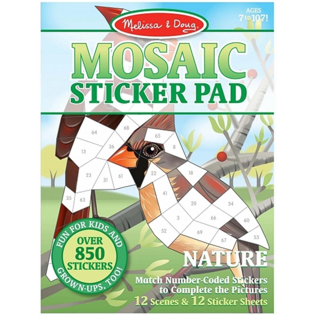 

Набор для творчества Melissa&Doug Мозаичные наклейки Природа (MD30162)